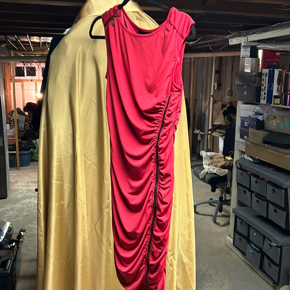 EUC MARK ZUNINO RED DRESS S